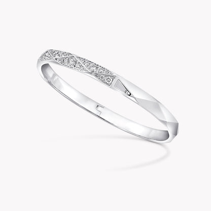 Carave Paris Geometric Diamond Bangle