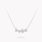 Carave Paris Geometric Diamond Bar Pendant Necklace