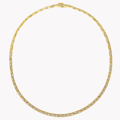 Carave Paris Geometric Diamond Collar Necklace