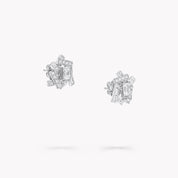 Carave Paris Geometric Diamond Stud Earrings