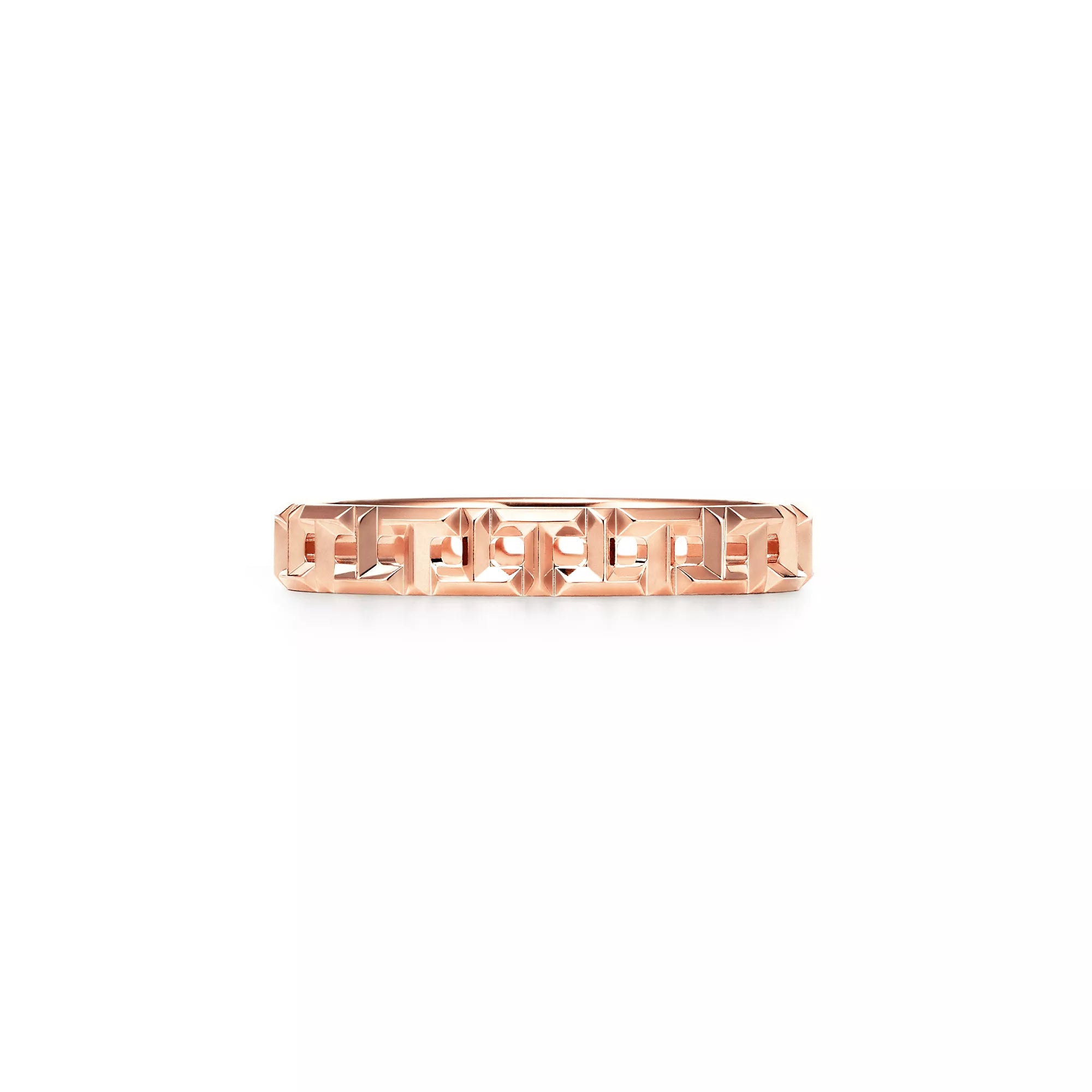 Carave Paris Geometric Faceted Eternity Band