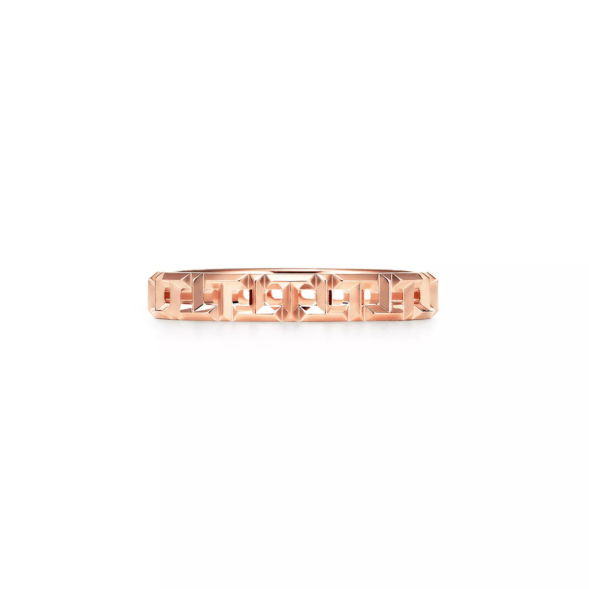 Carave Paris Geometric Faceted Eternity Band