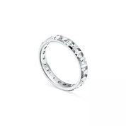 Carave Paris Geometric Faceted Eternity Band