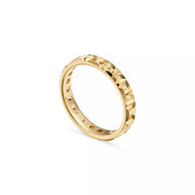 Carave Paris Geometric Faceted Eternity Band