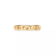 Carave Paris Geometric Faceted Eternity Band