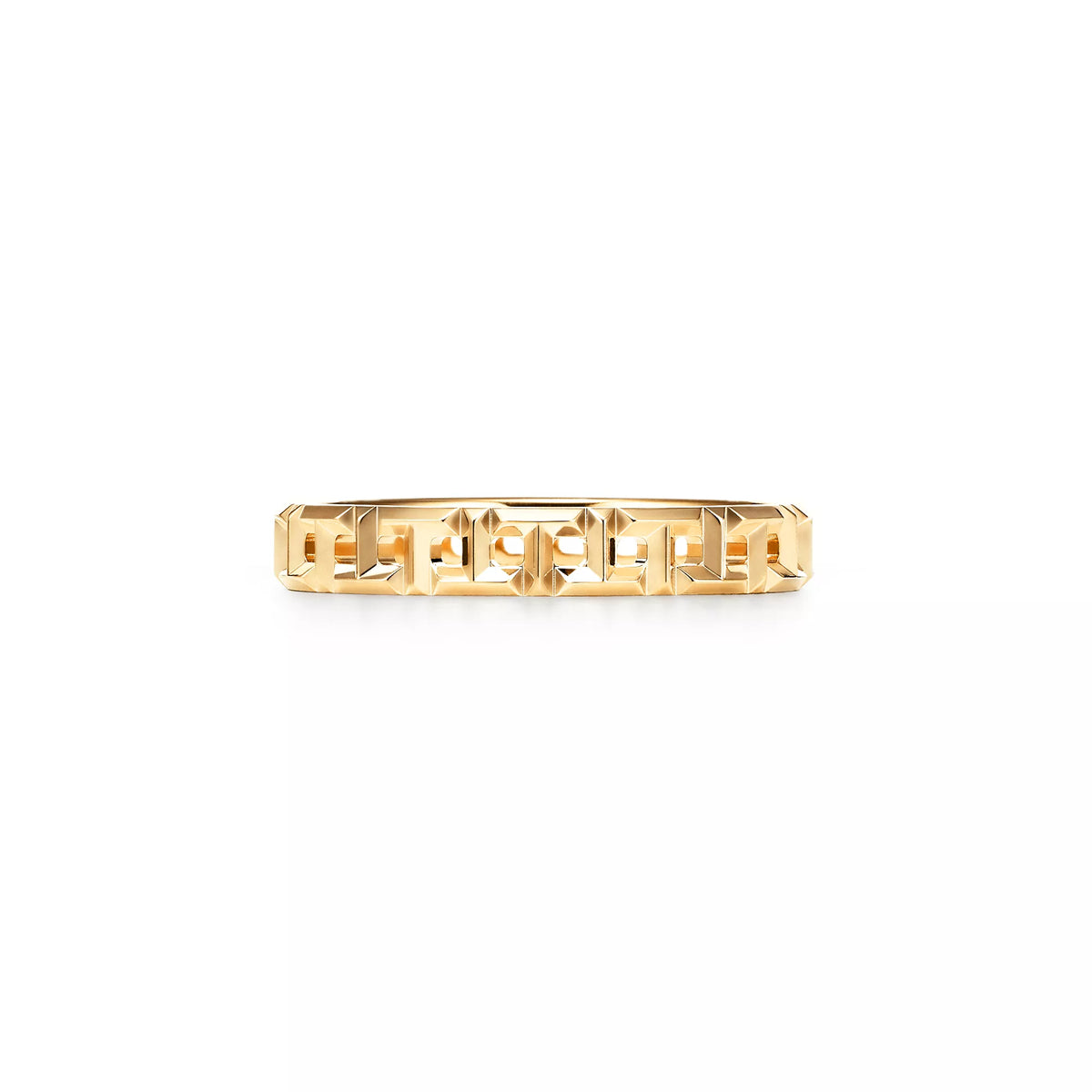 Carave Paris Geometric Faceted Eternity Band