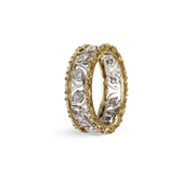 Carave Paris Geometric Mosaic Eternity Band Ring