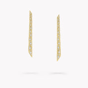 Carave Paris Geometric Pavé Bar Earrings