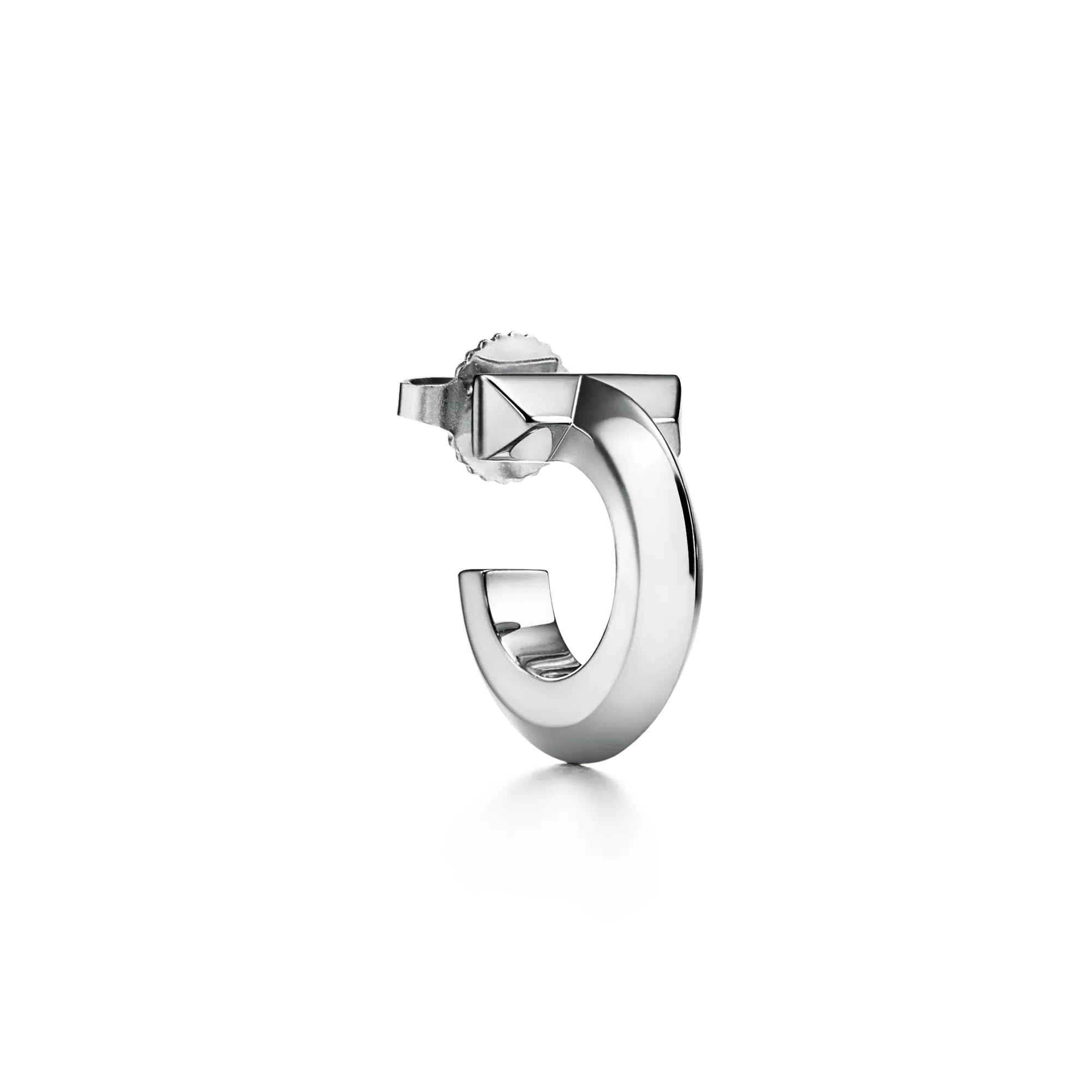 Carave Paris Geometric T Huggie Hoop Earrings