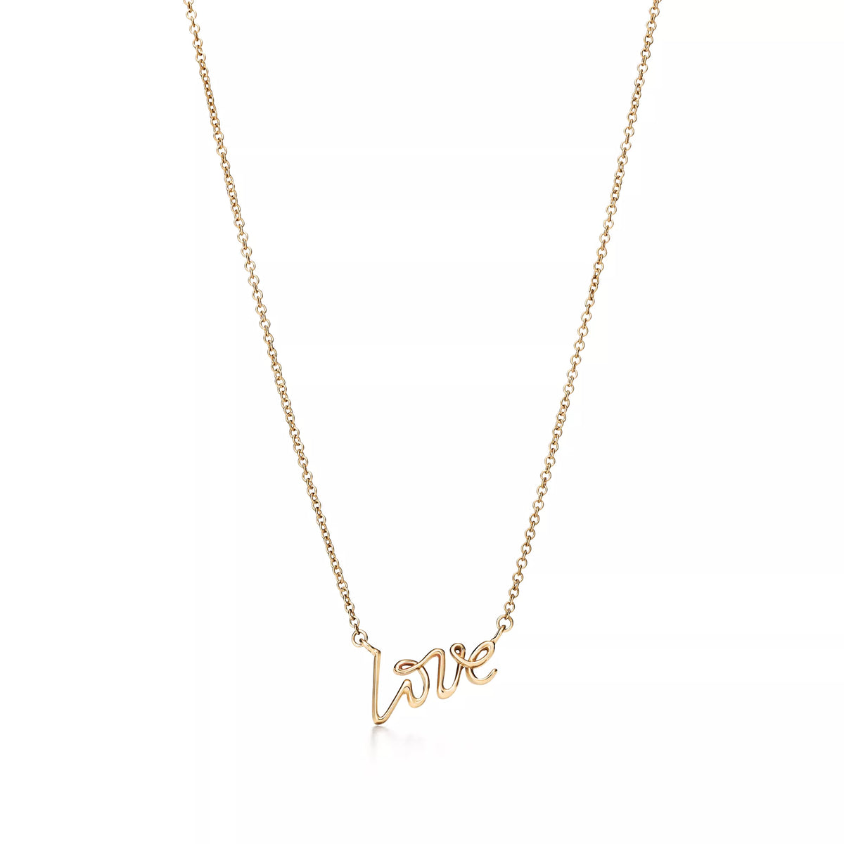 Carave Paris Love Script Necklace