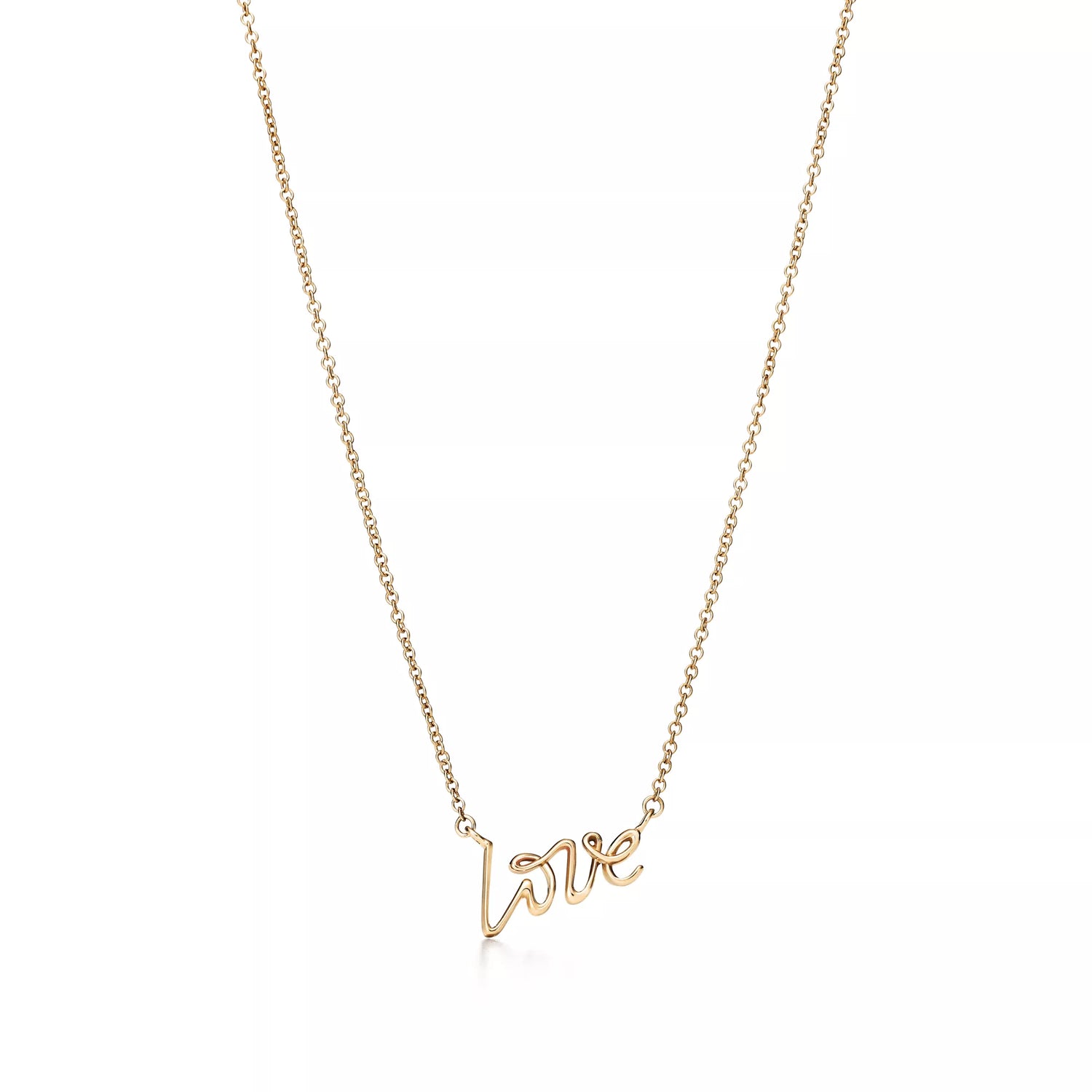 Carave Paris Love Script Necklace