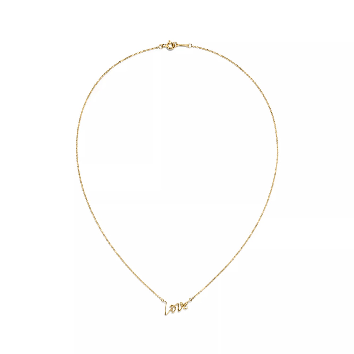 Carave Paris Love Script Name Necklace