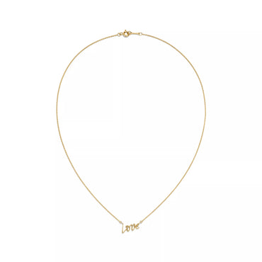 Carave Paris Love Script Name Necklace