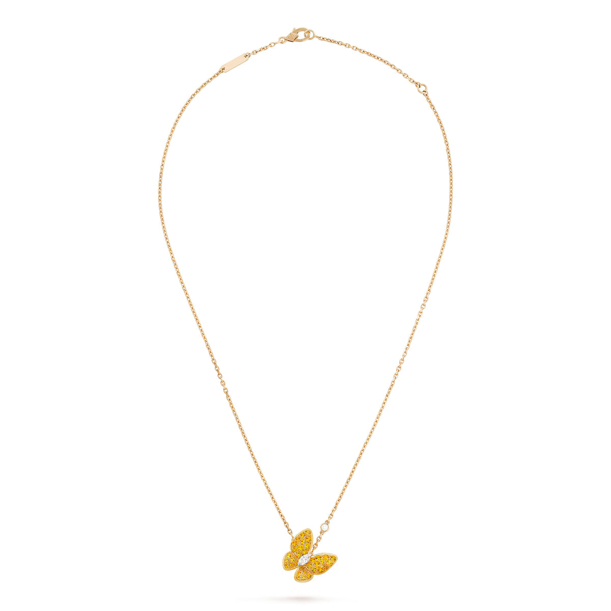 Carave Paris Golden Butterfly Necklace