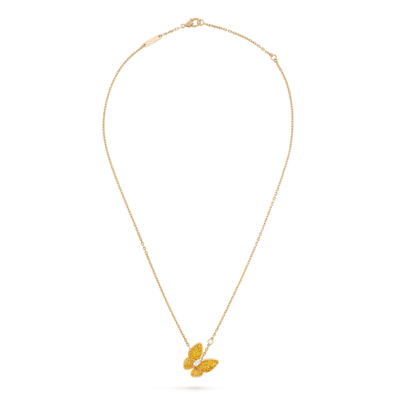 Carave Paris Golden Butterfly Necklace