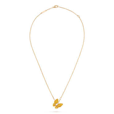 Carave Paris Golden Butterfly Necklace