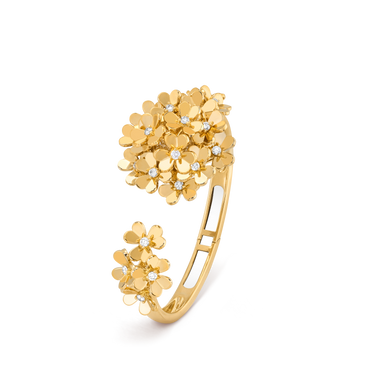 Carave Paris Golden Daisy Bloom High Jewelry Watch