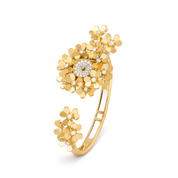 Carave Paris Golden Daisy Bloom High Jewelry Watch