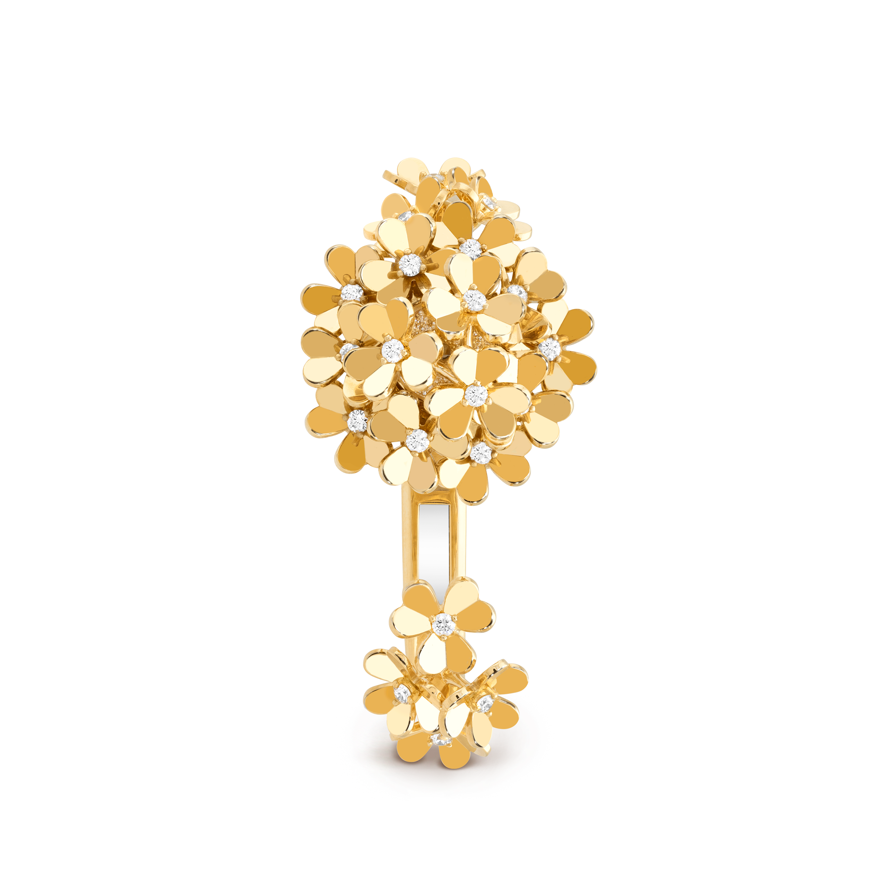 Carave Paris Golden Daisy Bloom High Jewelry Watch