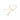 Carave Paris Golden Heart Outline Hoop Earrings