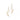 Carave Paris Golden Organic Wave Drop Earrings