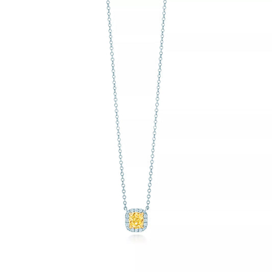 Carave Paris Golden Radiance Halo Pendant Necklace