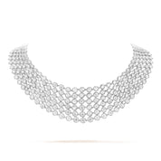 Carave Paris Grand Cascade Bezel Diamond Choker Necklace