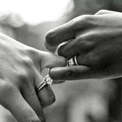 Carave Paris Half Eternity Diamond Band Ring