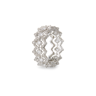 Carave Paris Handcrafted Lace Eternity Band Ring