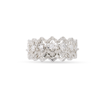Carave Paris Handcrafted Lace Eternity Band Ring
