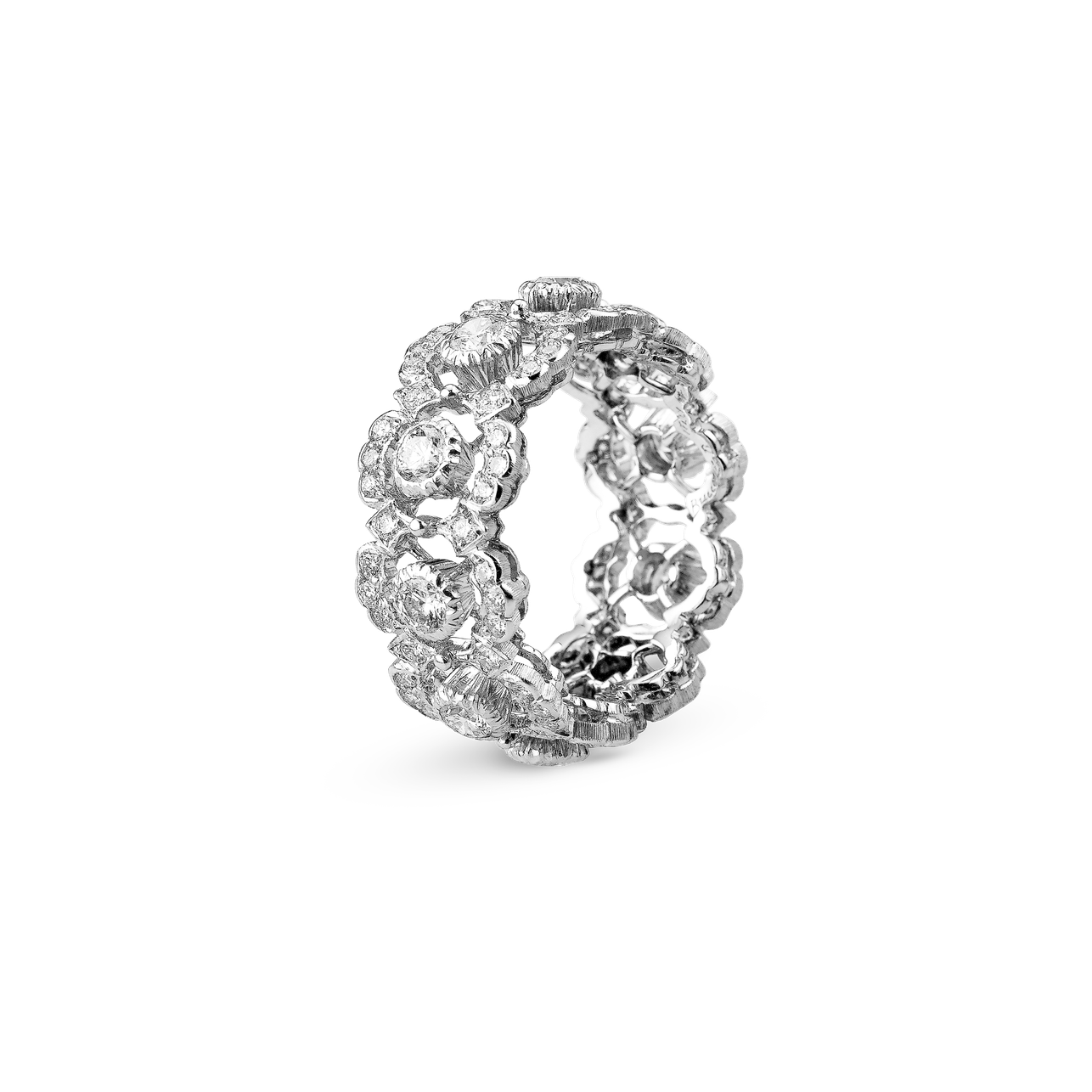 Carave Paris Handcrafted Lace Eternity Band Ring