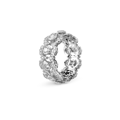 Carave Paris Handcrafted Lace Eternity Band Ring