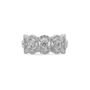 Carave Paris Handcrafted Lace Eternity Band Ring