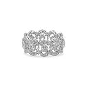 Carave Paris Handcrafted Lace Eternity Band Ring