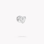 Carave Paris Heart Cut Diamond Stud Earrings