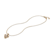 Carave Paris Heart Floral Vintage Pendant Necklace