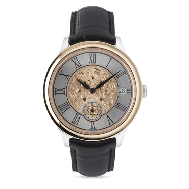 Carave Paris Heritage Skeleton Date Watch