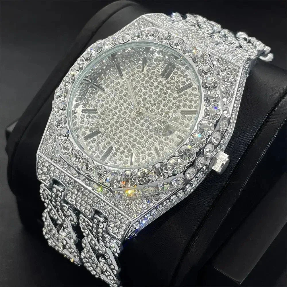 Carave Paris Imperial Iced Octagon Watch