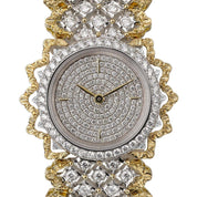 Carave Paris Imperial Mosaic Diamond Watch in Yellow Gold
