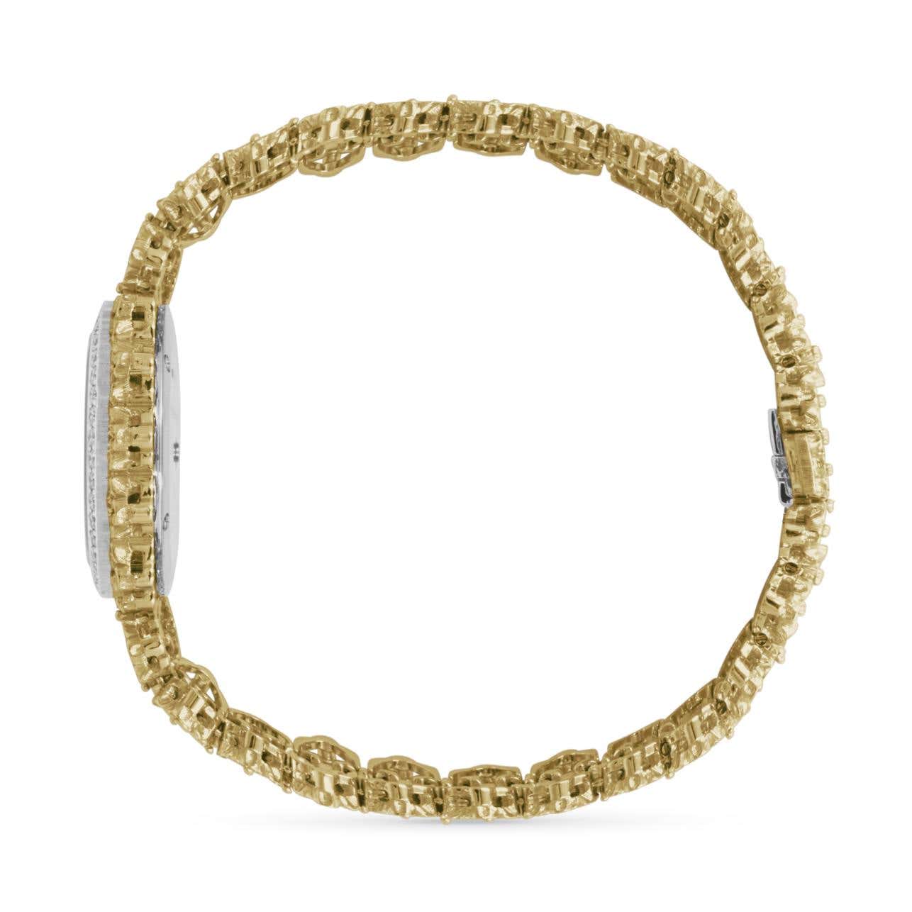 Carave Paris Imperial Mosaic Diamond Watch in Yellow Gold