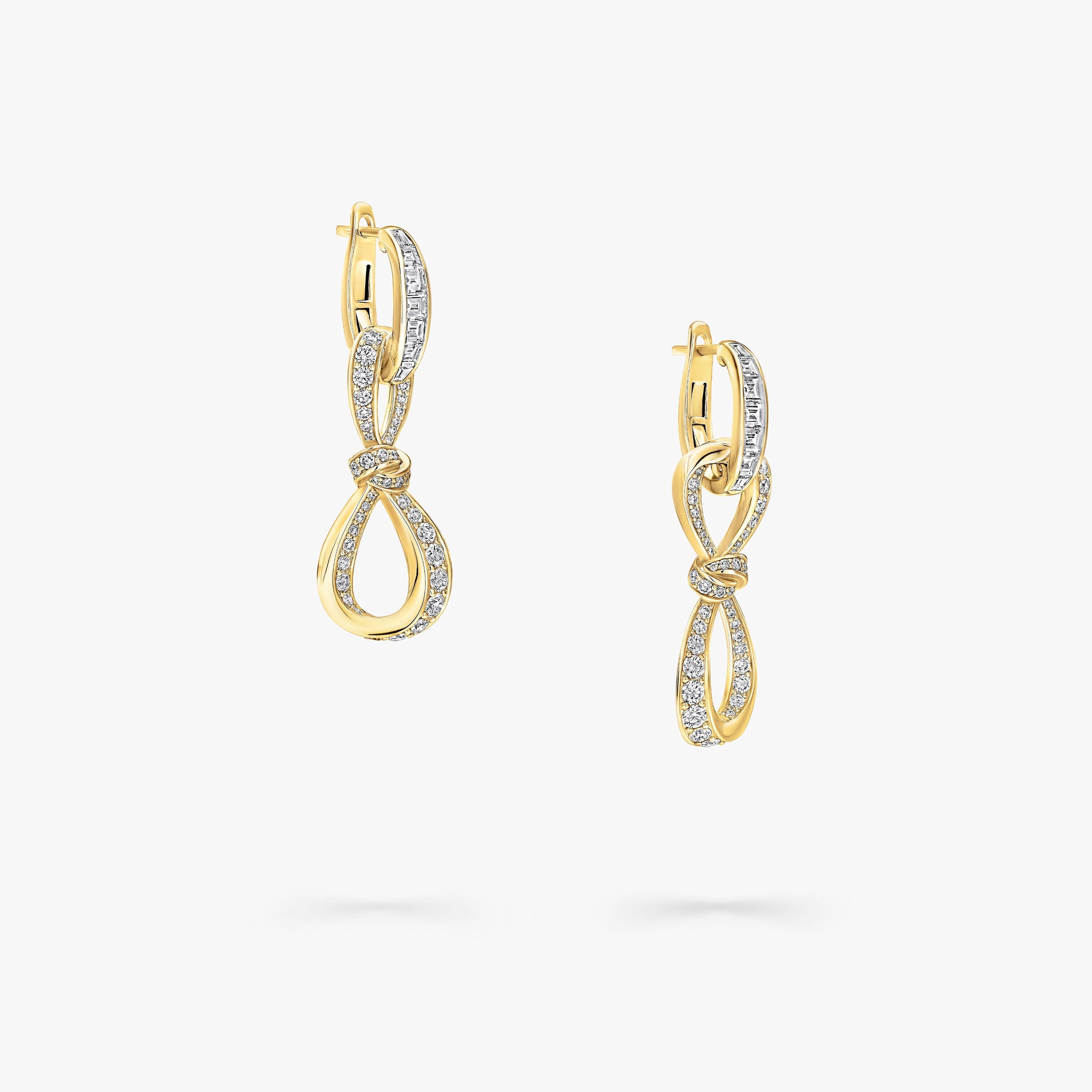 Carave Paris Infinity Knot Drop Earrings
