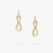 Carave Paris Infinity Knot Drop Earrings