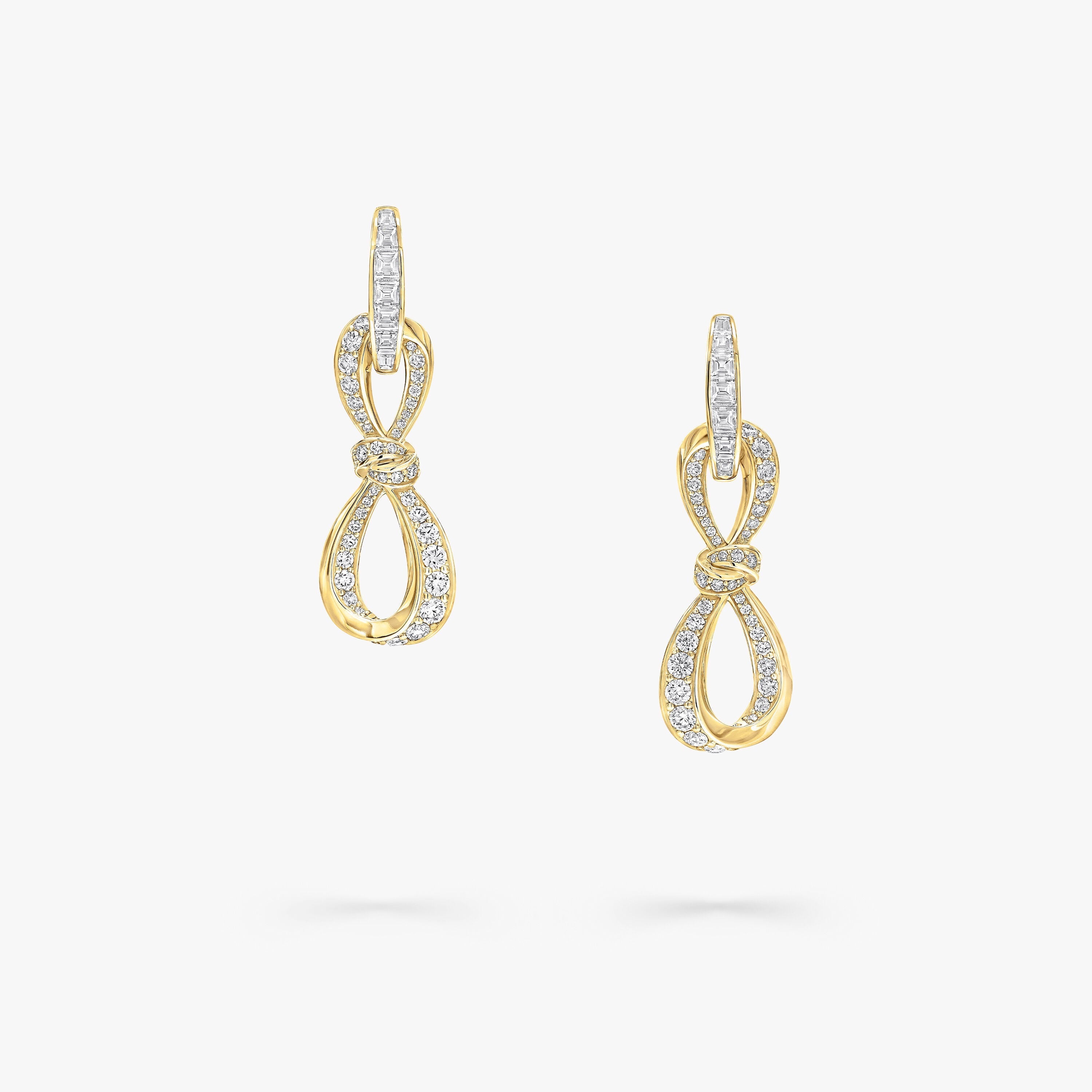 Carave Paris Infinity Knot Drop Earrings