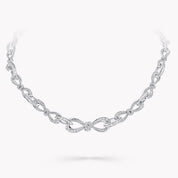 Carave Paris Infinity Pavé Link Diamond Necklace