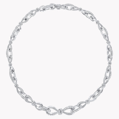 Carave Paris Infinity Pavé Link Diamond Necklace