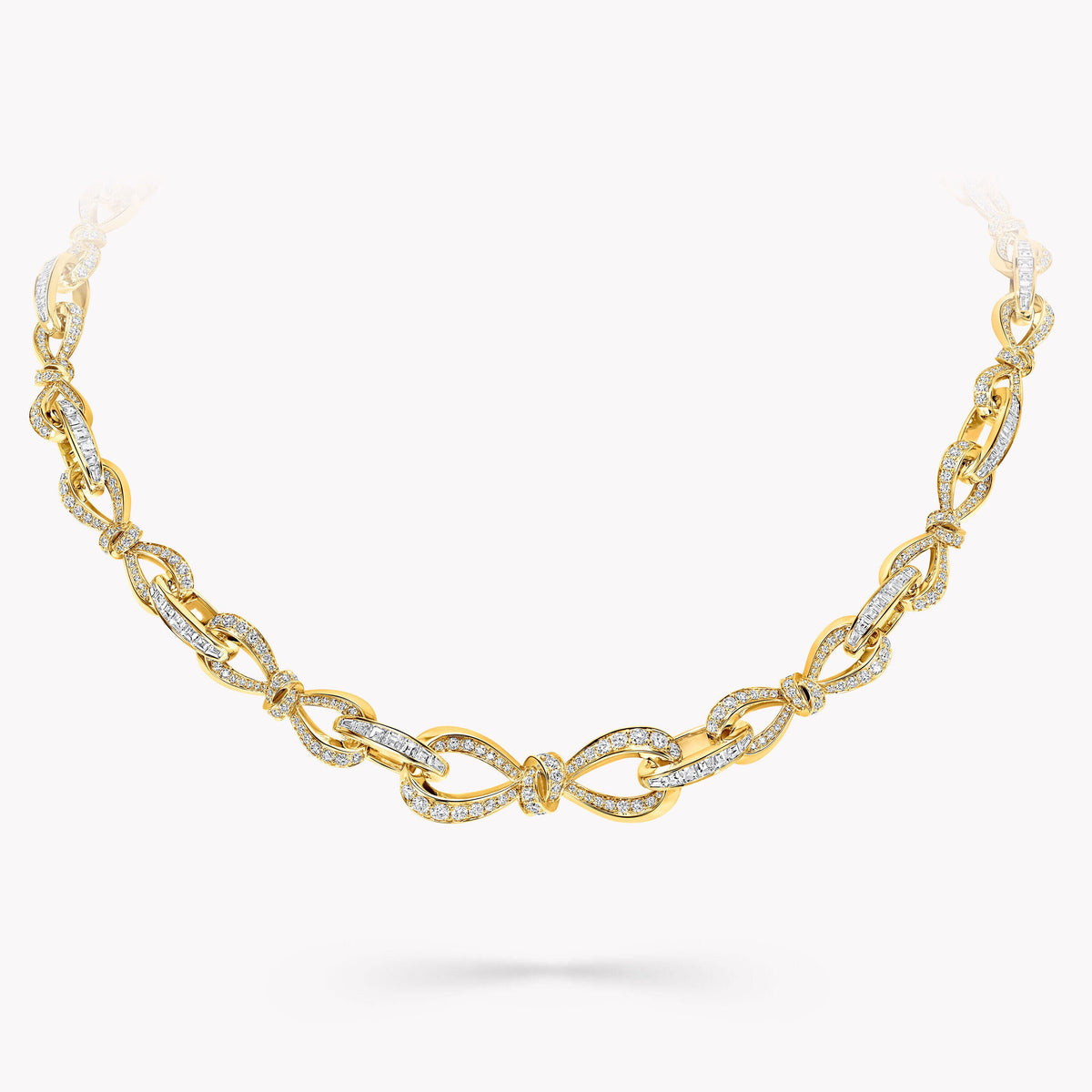 Carave Paris Infinity Pavé Link Luxury Necklace