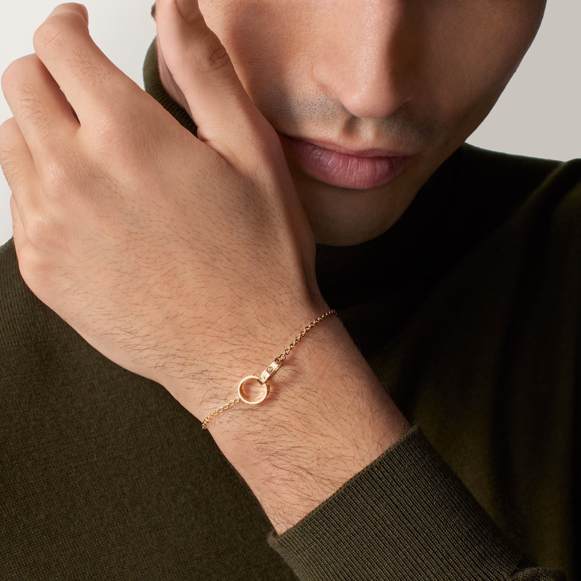 Carave Paris Interlocking Circle Chain Bracelet