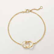 Carave Paris Interlocking Circle Chain Bracelet