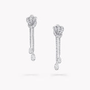 Carave Paris Knot Diamond Drop Earrings