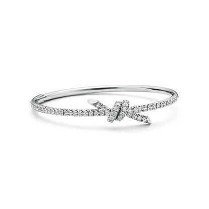 Carave Paris Knot Diamond Bangle Bracelet